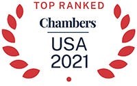 Top Ranked for Chambers USA 2021